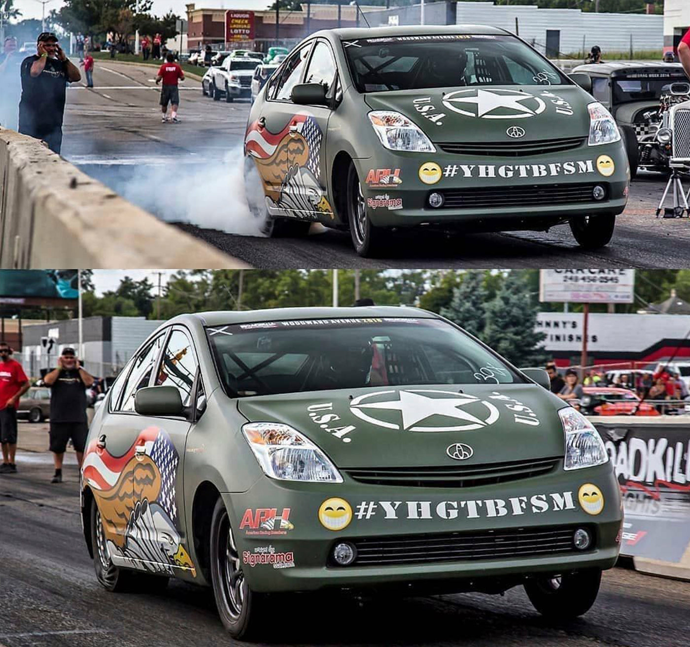 Building and Seeing The PriuSRT8 Race